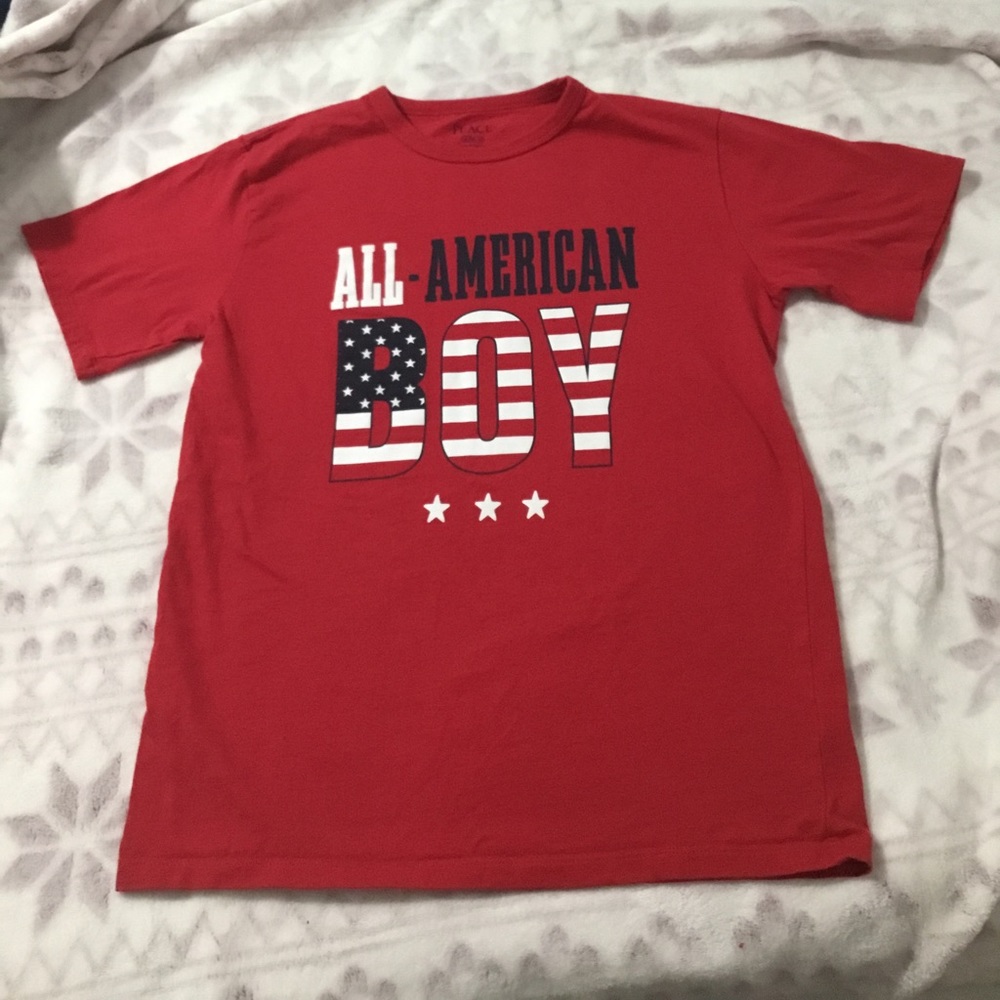 All American Boy Place Short Sleeve Shirt XL